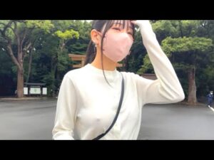 Yui walk in Meiji Jingu and Yoyogi park Shinjuku Tokyo