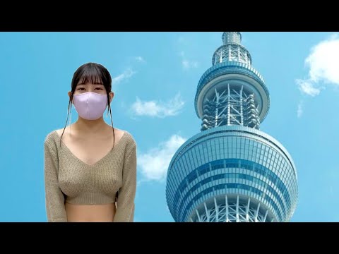 Walk to Skytree and chocolate cafe