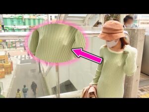 【しろねこみゃあこ】【羞恥】ブラ無し散歩で見られまくった・・・