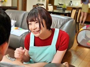 【中出し】巨乳ベビーシッターが何度も中出しw「生でいいですか？」スタイルの良い痴女と隠れ浮気セックス【天鹿】