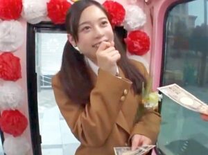 【マジックミラー×素人ナンパ】3分前まで女子高生だった激カワ美少女と卒業式セックス♡制服姿で手コキフェラと着衣ガン突き！【天鹿】