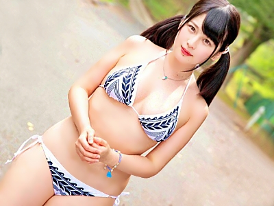 ＜ナンパ＞彼氏といちゃいちゃしていた水着ギャルを膣内射精リフレで完堕ちさせる！ツインテガールとセックスすると痙攣クライマックス【天鹿】