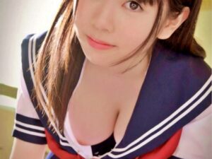 水卜さくら】女子校生の胸が鳴る…。しかも白くて大きな胸が予想外にエロすぎて、ヤル気が止まらない！【天鹿】