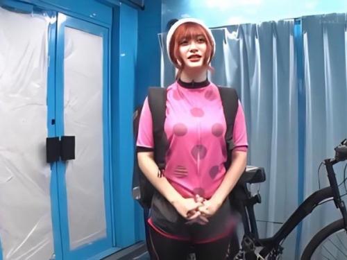 ［素人ナンパ］バッキバキのキュートなモデル体型のウブ娘が自転車ファッカーの餌食に！【エロ動画 天鹿】