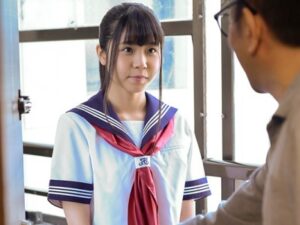 長野一夏：JK美少女が大家さんにおっぱいを吸われ、パンパンになった財布で家賃交渉！【エロ動画 天鹿】