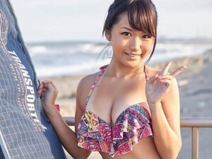 〚mm号〛日焼けクッキリな巨乳ビキニ娘が整体プロジェクトで乳首をいじられ手マンで絶頂♫♫巨根をアヘ顔でフェラしてゴムなしセックス【エロ動画 天鹿】