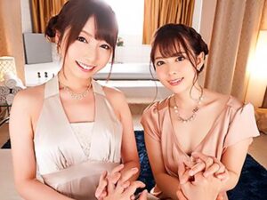 【岬ななみ 西宮ゆめ】二輪車ソープで最高の美女が逆3Pでおもてなし！マットの上で騎乗位して中出し！【エロ動画 天鹿】