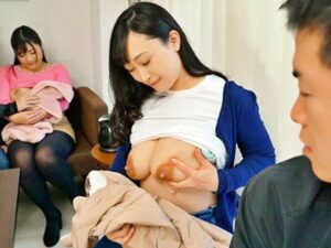 ＜成澤ひなみ＞人妻が主夫を誘惑して乳を吸わせチンポに母乳を垂らし美味しそうにしゃぶる【エロ動画 天鹿】