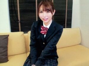 〚しぐち〛〛美人JKが出来たてなのに貧乳を隠されて手マンでアクメ☆☆脱力チンコでオナニーとフェラと本番セックス【エロ動画 天鹿】