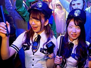 素人ナンパ娘にハクウチウインクコスプレで美乳を揉まれ手マンされ、ビッチなフェラテクでイカされまくる💢💢💢💢💢💢！【エロ動画 天鹿】