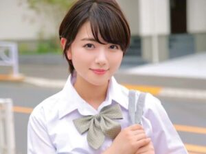 ロリ系美少女JK♪スッピンメガマンを積極的に攻め、激しく何度もイキ乱れる！【エロ動画 天鹿】