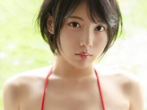 グラドル×安井カヲル〚スライムHパワートップ巨乳現役グラドルがAV解禁SEX☆☆☆意外なビッチなフェラテクを披露して下僕を追い出す【エロ動画 天鹿】