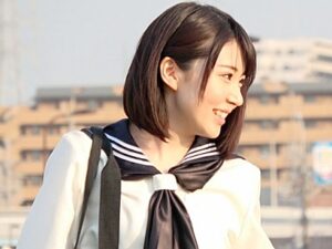 水無月ひかる、JK美少女デビュー！純粋無垢な少女が制服姿で片想い男子とエッチ！【エロ動画 天鹿】