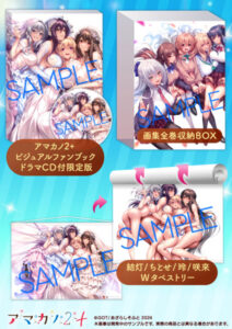 【DMM エロ同人】ピロ水 受注生産『アマカノ2＋ ドラマCD付』＋画集収納BOX＋A Wタペストリー