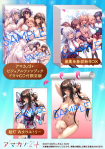 【DMM エロ同人】ピロ水 受注生産『アマカノ2＋ ドラマCD付』＋画集収納BOX＋B Wタペストリー