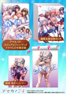 【DMM エロ同人】ピロ水 受注生産『アマカノ2＋ ドラマCD付』＋画集収納BOX＋E Wタペストリー