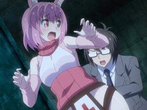 ケモ耳美少女精霊とイチャイチャしながら旅をするエロアニメ！うさ耳探検隊～セクハラしながら世界を救え～ 第2話【エロ動画 天鹿】