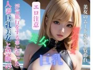 【FANZA エロ同人】人妻巨乳美女と禁断の浮気旅行をする事になった