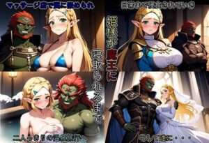 【FANZA エロ同人】姫様が魔王に寝取られるまで