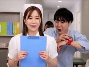 看護師】｜患者さんが時間を止める腕時計を手に入れてやりたい放題！？］時間を止める腕時計を手に入れた患者がヤリたい放題！マネキンになった巨乳ナースが生中出しされる！【エロ動画 天鹿】