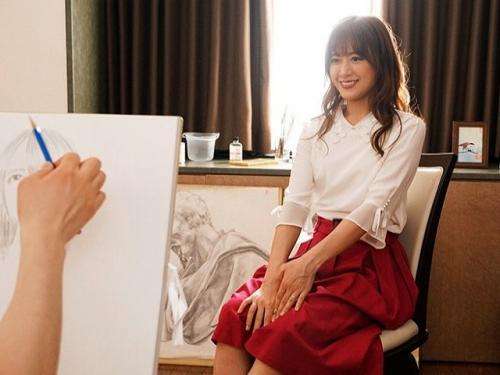 人妻NTR］スレンダーで美しい人妻が絵のモデルに任命された...。夫が起こしたトラブルが原因で上司に脅され、レイプされてしまう...。【エロ動画 天鹿】