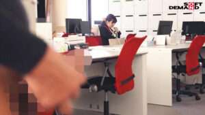 【新作 エロ動画】大原真優華：巨根と仕事中に即セックス！【DUGA】