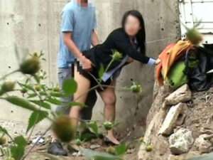 マイルドヤンキー素人娘がリキレに美乳を揉まれクンニされ、青い恋の真っ最中☆☆☆盗撮されていることを知らずにフェラチオされ、激しくイカされる！【エロ動画 天鹿】