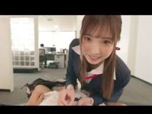 月野さくら］淫らなOLがオフィスで男を触りまくり、何度も何度も激しくイキまくる！【エロ動画 天鹿】