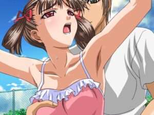 昔の人気エロゲームのアニメ版がHD化されて登場！美少女青姦エロアニメ！空色水色第2巻「私もするよ…」【エロ動画 天鹿】