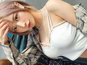 ＜素人＞逆ナンパ★巨乳★ショートカットで美乳、美尻、美脚の可愛いギャル！巨根ディープスロート、手マン、パイズリ、騎乗位セックス！【エロ動画 天鹿】