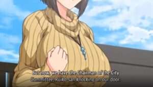 奥さんおっぱい大きすぎ ♥️ わざわざアナルセックスしに来るなんてひどい！【エロ動画 天鹿】