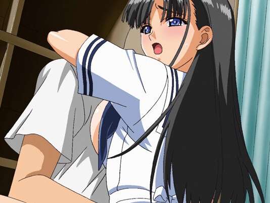 昔の人気エロゲームのアニメ版がHD化されて登場！巨乳JKエロアニメ！空色・水色・第1巻「いや…聞こえてるよ」【エロ動画 天鹿】