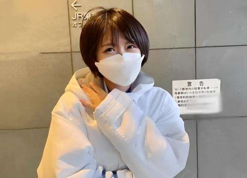 素人ナンパ師：可愛すぎませんか？仮面を脱いでも100点満点の美少女 "彼氏に怒られちゃう..."遠距離恋愛中の彼氏を裏切り、エロいノリでイキまくる。【エロ動画 天鹿】