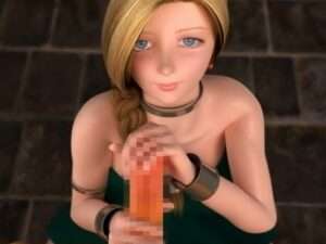 『ドラゴンクエスト5』のビアンカの3Dエロアニメ！堕ちた花嫁【金髪、巨乳、爆乳、レイプ、屈辱、乱交、手コキ、騎乗位、アヘ顔、過去】【エロ動画 天鹿】