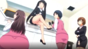 彼はオフィスの女性たちをセックスのオナホ扱いし、自由にヤルのを止められない！【エロ動画 天鹿】