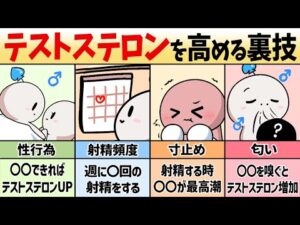 【完全版】テストステロンを高める裏付けがある方法25選