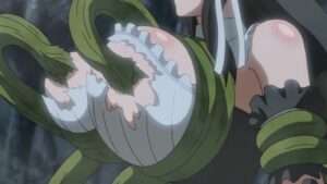 あまりに不気味で、モンスターが襲ってきて、ペニスと穴でやりたい放題。【エロ動画 天鹿】