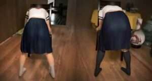 これはヤバすぎる中越！パンツを下ろしてバックで犯される！【エロ動画 天鹿】