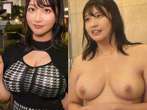<素人>人妻NTR中出し◆巨尻巨乳！夫の目の前で他人のチ○ポをフェラ＆パイズリ！おっぱいを揺らしながら孕ませSEXする人妻！【エロ動画 天鹿】