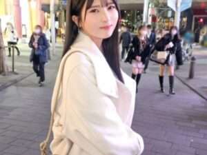 ナンパされた可愛い女の子がホテルで大胆に！可愛い喘ぎ声が止まらず、勃起チ○ポで激しくピストン！【エロ動画 天鹿】