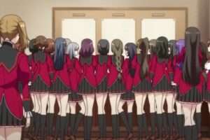 たった一人の男のパンティが巨大なペニスポールの中に入っていて、女子校を存分に楽しんでいる。【エロ動画 天鹿】