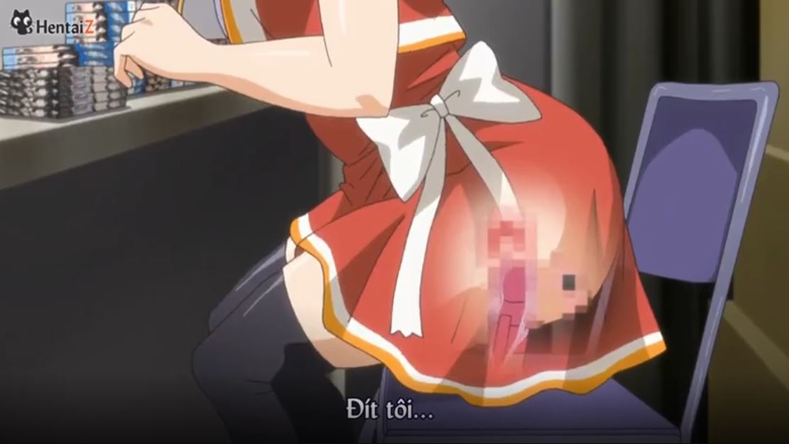 過激なプレイは危険♡スカートの中が大変なことになっているロリ系カワイコちゃんに貫かれ奉仕されるディルド！【エロ動画 天鹿】