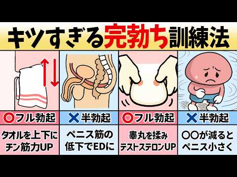 【TOP５】1日3分で変わる！ペニス訓練トレーニング