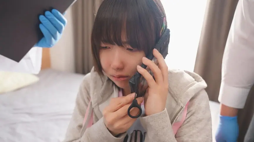 【新作 エロ動画】美しい女性を持つ短い140cmの炉の女の子、拘束され、痙攣した人体実験【DUGA】