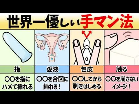 【参考書】女性が求める手マン・指マンテクニック４選