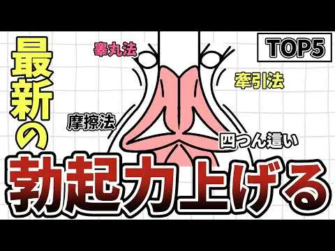 【2024年掲載】勃起力を上げる方法ランキングTOP5