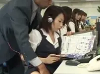 エロ漫画 同人 レビュー 天鹿|【OL×オフィスプレイ】「やめてください！」職場で上司からセクハラを受けるol！嫌なはずなのにアソコがびしょ濡れです（笑）【エロ動画 天鹿】