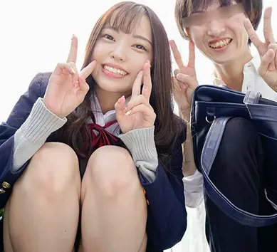 MM]”えっ、知らない人のおちんちん舐めちゃったの！？”彼氏のチンコ当てゲームで失敗したJKが罰ゲームでセックス！【エロ動画 天鹿】