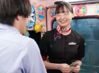 エロ漫画 同人 レビュー 天鹿|【2025新作 エロ動画】美人キャビンアテンダントがノーハンドフェラで早漏を改善【DUGA】