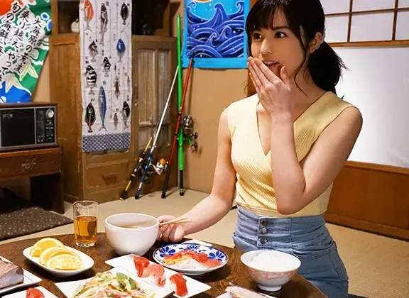 【若妻ntr】3か月ぶりに陸に戻った漁師の義父は、初めて見る美しい娘婿に溜まった性欲をぶちまける。朝比奈七瀬【エロ動画 天鹿】